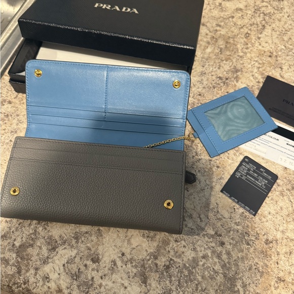 PRADA Saffiano Wallet NIB - Picture 4 of 16
